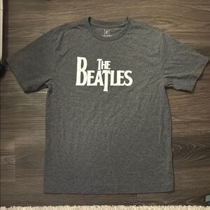 The Beatles Gray Short Sleeve T-Shirt